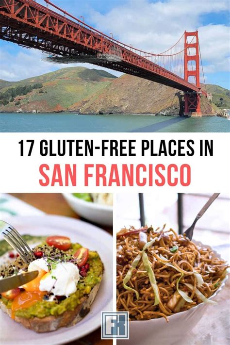 Gluten free san francisco. Find the best gluten free restaurants, bakeries, and bars in San Francisco with this detailed travel guide from a local Celiac. Learn where to stay, how to get ar… 