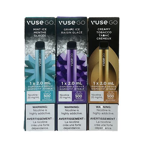 The Vuse-branded vapor products and e-cigarettes listed below 
