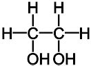 Glykol strukturformel