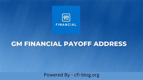 Gm financial loss payee address. Things To Know About Gm financial loss payee address. 