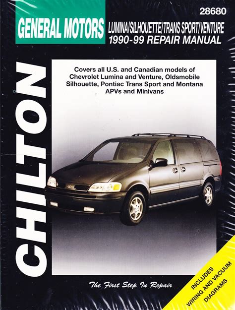 Gm lumina apv silhouette trans sport and venture 1990 99 chilton total car care series manuals. - Impressionismus und expressionismus in den romanen virginia woolfs.