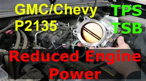  Los síntomas evidentes de un código P2135 Chevrolet generalmente son: Los sensores de posición del acelerador 1-2 no son plausibles. Se enciende la luz de fallo de motor (Check Engine). El vehículo puede experimentar una pérdida de potencia. El acelerador puede responder de manera irregular o no responder en absoluto. 