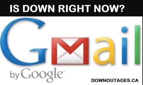 Gmail down. .  ...
