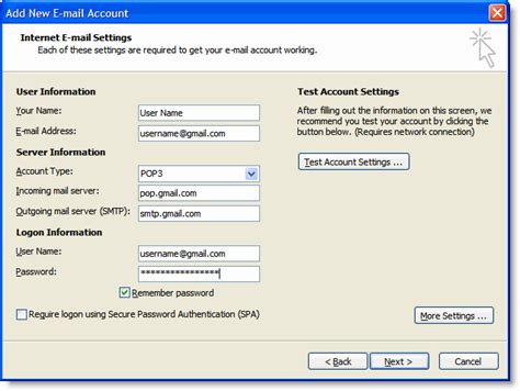 Gmail manual settings for outlook 2007. - Which guide to pensions how to maximise your retirement income which consumer guides.
