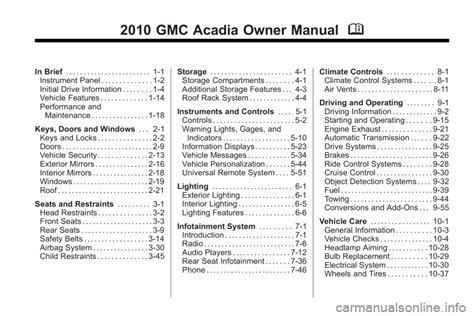 Gmc acadia user manual locate car battery. - El gran ratón dorado, el gran raton de lilas.