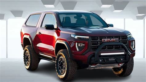 Gmc jimmy 2024. Perhaps he just imagined a hunkered-down, sporty GMC Jimmy based off the Canyon to show GM the proper route it should have taken before trying to be all sustainable with a 2024 Chevy Blazer SS EV ... 
