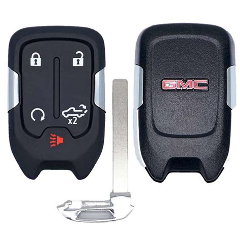 Gmc sierra replacement key. GMC. Sierra 1500. Choose Trim. Choose Options. Filters. Showing 12 of 319. FOB11730. Four Button Replacement Key Fob Shell for Honda Vehicles. $39.99. 