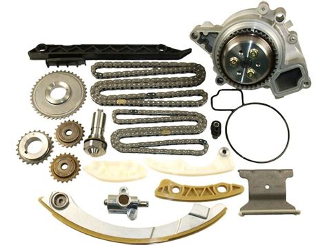 Gmc terrain timing chain. SUSUCAR 2.4 Timing Chain Kit Water Pump VCT Solenoid Actuator Gears Guide Rail Sprocket for Chevy Equinox Malibu GMC Terrain Buick Regal 2.4L Ecotec 9-4201S 4.0 out of 5 stars 31 2 offers from $259.99 