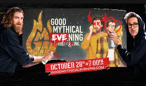 r/goodmythicalmorning. The unofficial subreddit for Rhett and Link's morning talk show Good Mythical Morning! On this sub, you will find tons of cool stuff for Mythical Beasts and the mythical at heart! Made by Mythical Beasts for Mythical Beasts! --- New Reddit + night mode recommended. MembersOnline. •.. 