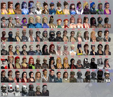 Gmod character models. Mods for Garry's Mod (GMOD) Ads keep us online. Without them, we wouldn't exist. We don't have paywalls or sell mods - we never will. But every month we have large bills and running ads is our only way to cover them. Please consider unblocking us. Thank you from GameBanana <3. Mods - Mods for Garry's Mod. Garry's Mod Mods ... 