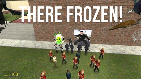 Gmod freeze npc.  Manages the Enums/FL#FL_FROZEN When NPC's get damaged ...