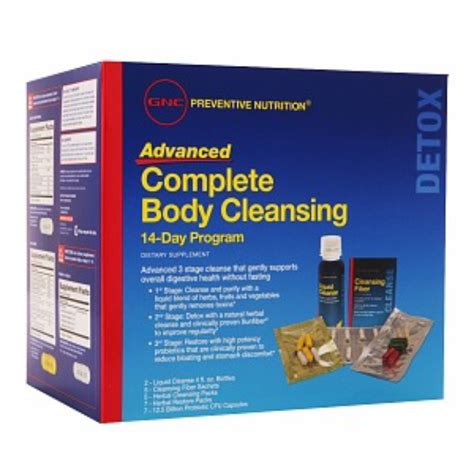Gnc 14 day cleanse. Complete Body Cleanser† - Extra Strength - 16 fl. oz. 3. $37.99. $34.19 Make It a Routine. View Options. We have the best detox formula products on the market today. Our collection of healthy detox formula products will help improve your health. Buy now! 