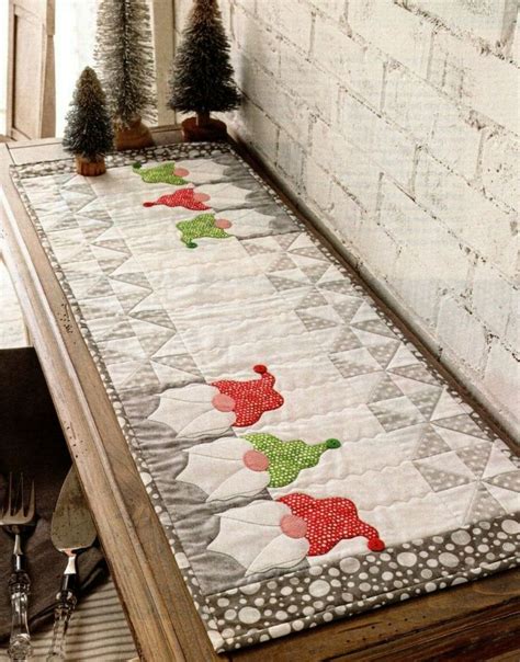 Gnome Table Runner Free Sewing Pattern