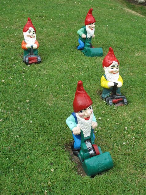 Gnome lawn care. Support from people who care: We take a lot of pride in our customer care, and we stand behind everything with a 100-day money-back guarantee. Our customer support folks are knowledgeable and friendly. Our only goal is to help you grow healthier grass. Our lawn plans are only $99/year for a small lawn! 