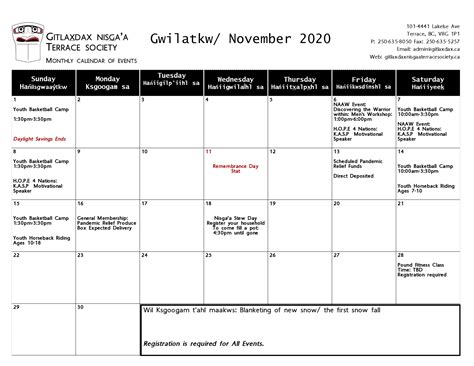 Gntc Fall 2022 Calendar