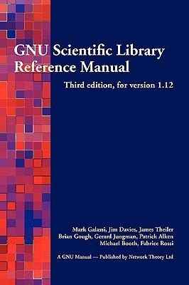 Gnu scientific library reference manual third edition. - Manuale di riparazione optimax a 90 cv.