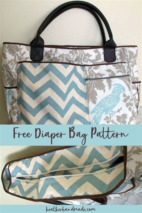 Go Diaper Bag Free Sewing and Quilting Tutorial Diaper bag patterns