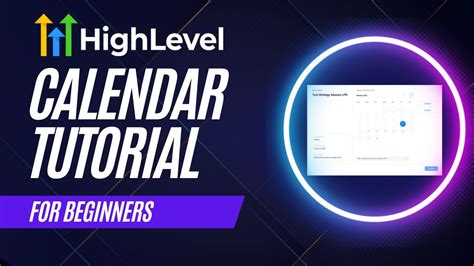 Go HighLevel Tutorial 2023 Calendar Setup Step by Step YouTube