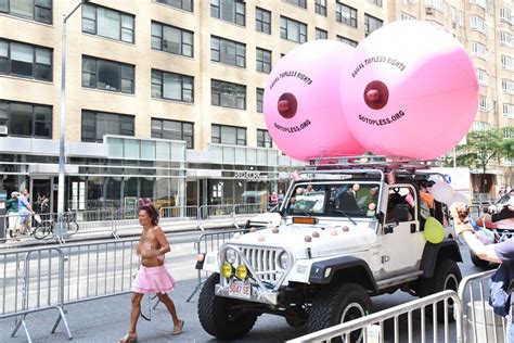 Go Topless Day Parade 2018, NYC