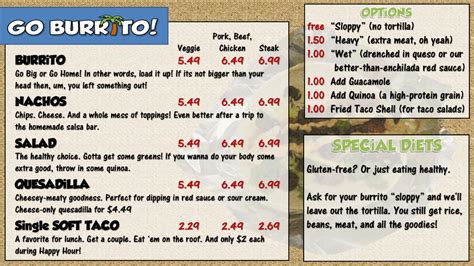 Go burrito salisbury nc. View menu and reviews for Go Burrito in Salisbury, plus popular items & reviews. Delivery or takeout! ... Salisbury, NC 28144 (704) 754-4755. Hours. Today. Pickup: 11 ... 