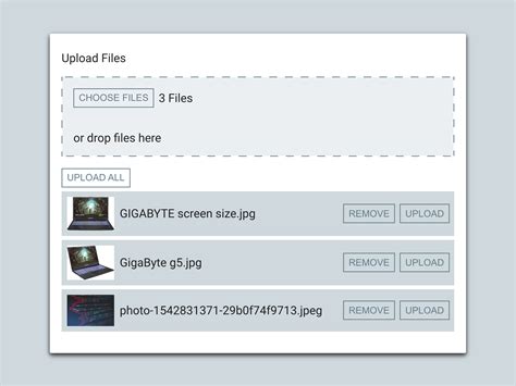 Go large file upload example.  The system, schedule and all results with gam...