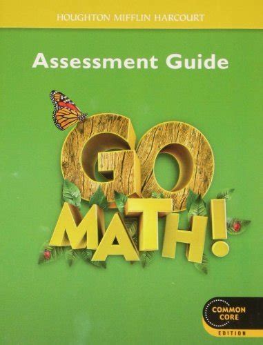 Go math assessment guide grade 1 common core edition. - Instructors solutions manual to accompany elementary statistics a step by step approach fourth edition.