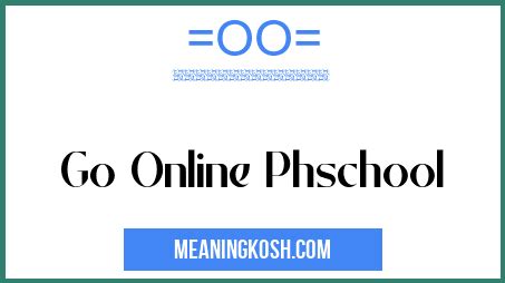 Go online phschool com. Things To Know About Go online phschool com. 