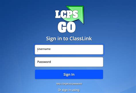 CLICK SIGN IN BUTTON BELOW, THEN ENTER YOUR LEAD USER NAME (+ @lcp