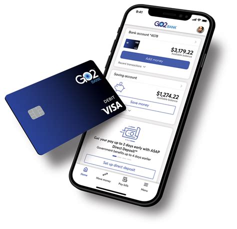 Go2 credit card. The banking perks you deserve: Be free of monthly fees with eligible direct deposit. Otherwise, $5 per month.*. Stay covered with up to $200 in overdraft protection with eligible direct deposits and opt-in*. Pave the way to better credit with the GO2bank Secured Visa® Credit Card*. 