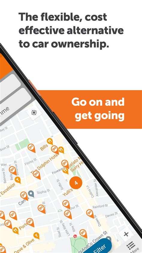 GoGet Cars by the hour or day APK Download for Android 