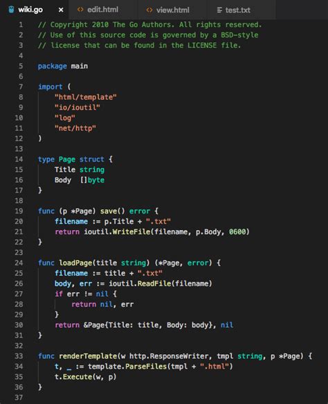 GoLang Tutorial Web Application Part 3 (Adding "edit" capability) 2020