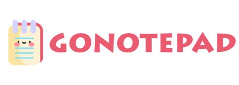 GoNotePad Your Online Notepad