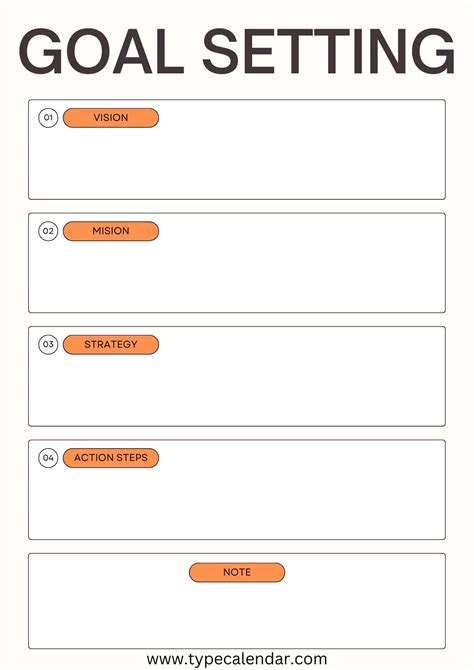 Goal Setting Forms Tools To Help You Get Ready Get Set Amp Go For Your Goals