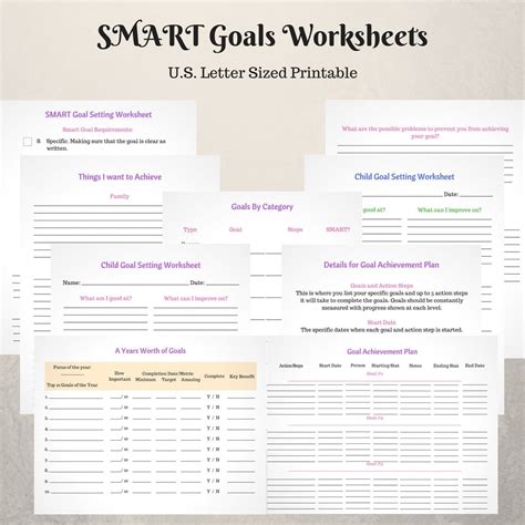 Goal Setting Worksheet A Powerful Tool for Setting and Reaching Goals