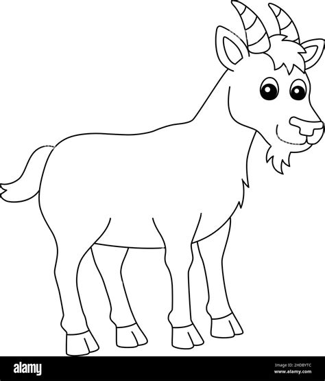 Goat Coloring Shee