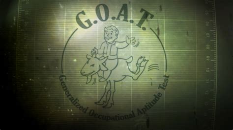 Goat Fallout 3 Answers EDUSTARS