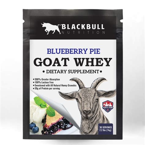 Goat Whey Protein Black Bull Nutrition