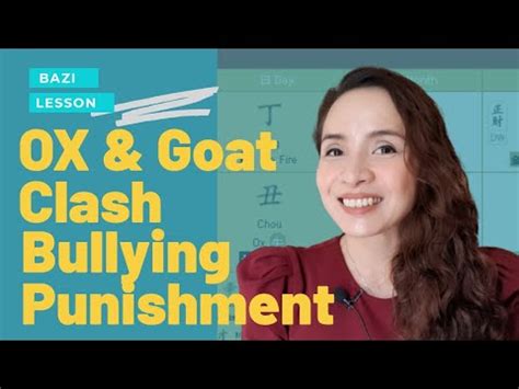 Goat and ox clash. .  ...