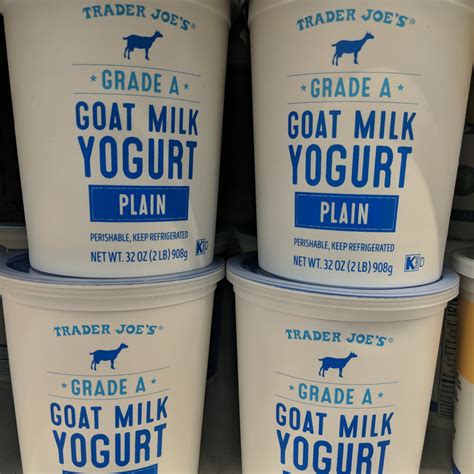 Goat milk yogurt. Enjoy a fresh, velvety and mild goat milk yogurt with hundreds of billions of probiotics per serving. Learn about the ingredients, nutrition facts, recipes and awards of this versatile and delicious product. 