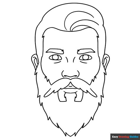 Goatee Coloring Pages