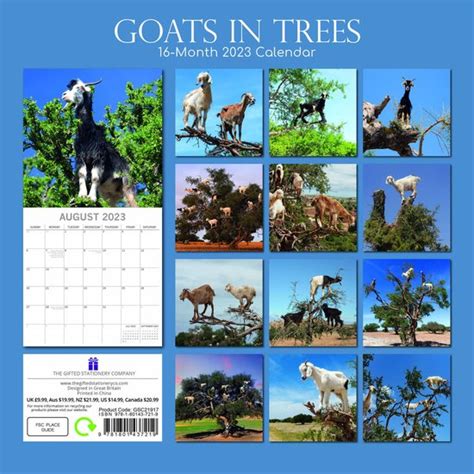 Goats in Trees Kalender 2023