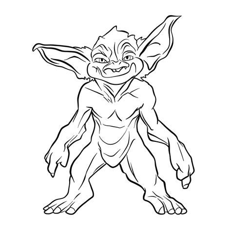Goblin Drawing Easy