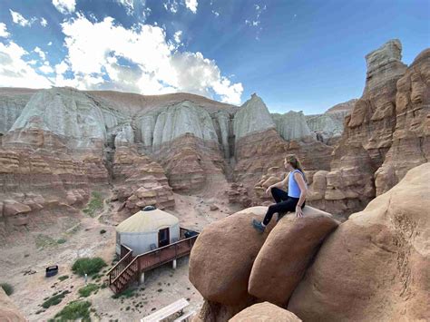 Goblin valley camping. The campground at Goblin Valley State Park consists of 25 sites and 2 yurts. 10 of the 25 sites are for tents. 14 are for RVs. The final site is a large community campsite that can hold up to 35 people. Goblin Valley State Park Camping. 