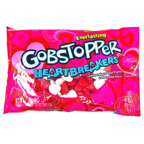Gobstopper heartbreakers. Oct 16, 2022 · Yes, they were discontinued. Gobstoppers are no longer being produced and will never be made again. In early 2021, a new type of candy was introduced to replace them as the official candy of Halloween (and probably other holidays). You can still find these little suckers today. Just look for them at your local grocery store or drugstore! 