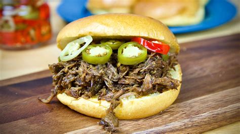 Gochujang-Braised Pulled Beef Sandwiches - Just Cook