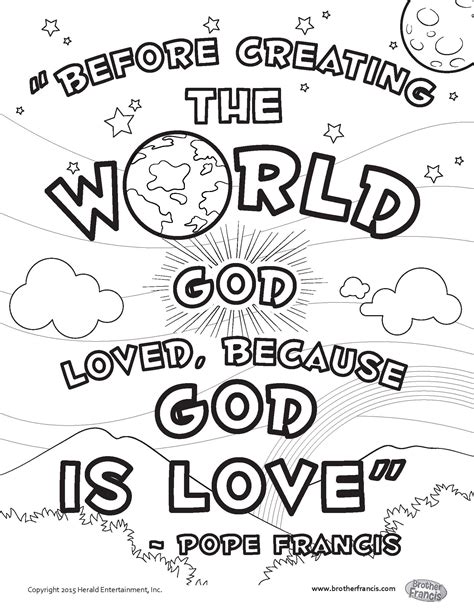 God Coloring Book