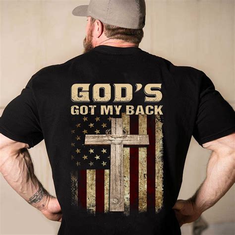 God Got My Back Shirt - Etsy