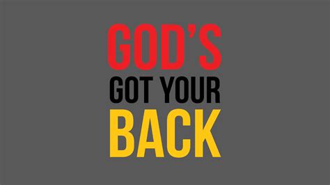 God Got Your Back - Faithlife Sermons