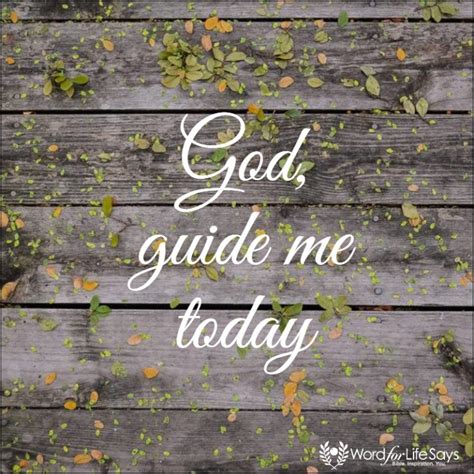 God Guide Me