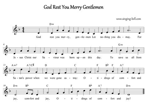 God Rest You Merry, Gentlemen Kids Video Song with FREE Lyrics